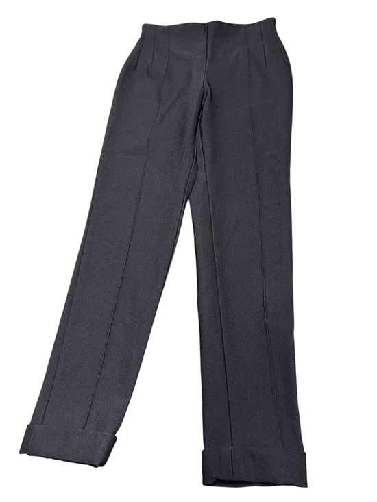 Salvatore Ferragamo Pants - Salvatore Ferragamo women’s black high rise slim cut trousers Made in Italy
